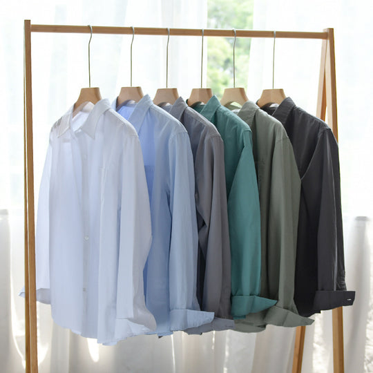 Herren Leichtes Baumwoll‑Leinen Overshirt mit Brusttasche und Relaxed‑Fit Shop Nory