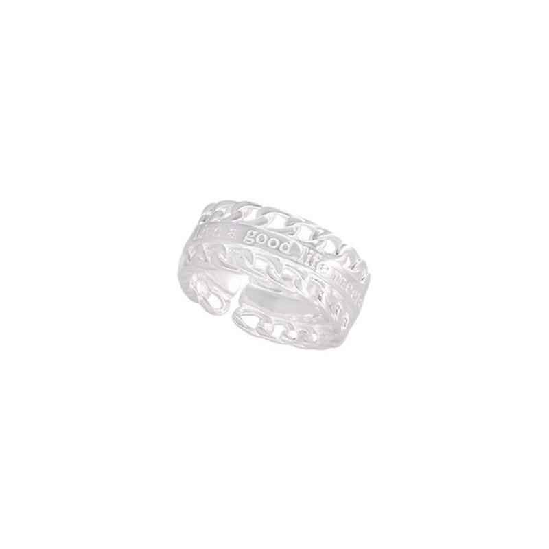 Damenring mit ovalem Stil und zarter Perle Shop Nory