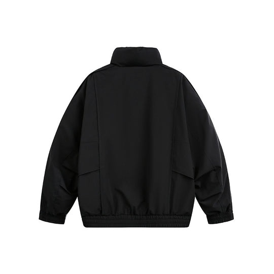 Herren Leichte Winddichte Urban-Utility Bomberjacke mit Stehkragen und elastischem Saum Shop Nory