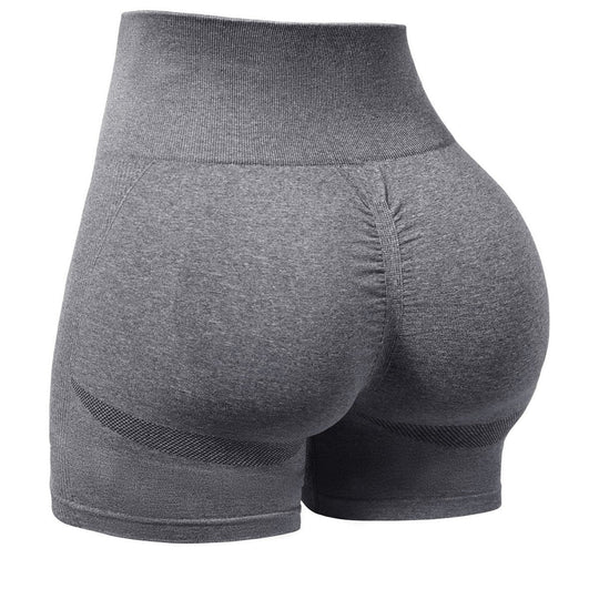 Damen Hochbundige Fitness Shorts mit innovativer FormgShopnoryung