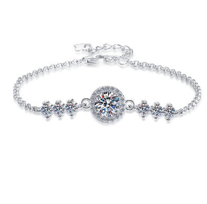 Damen elegantes Armband mit funkelndem Kristall-Shop Nory