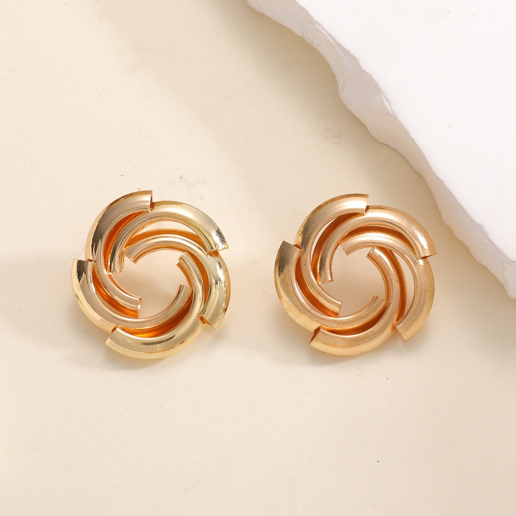 Damen Ohrstecker im kunstvollen Spiraldesign Shop Nory