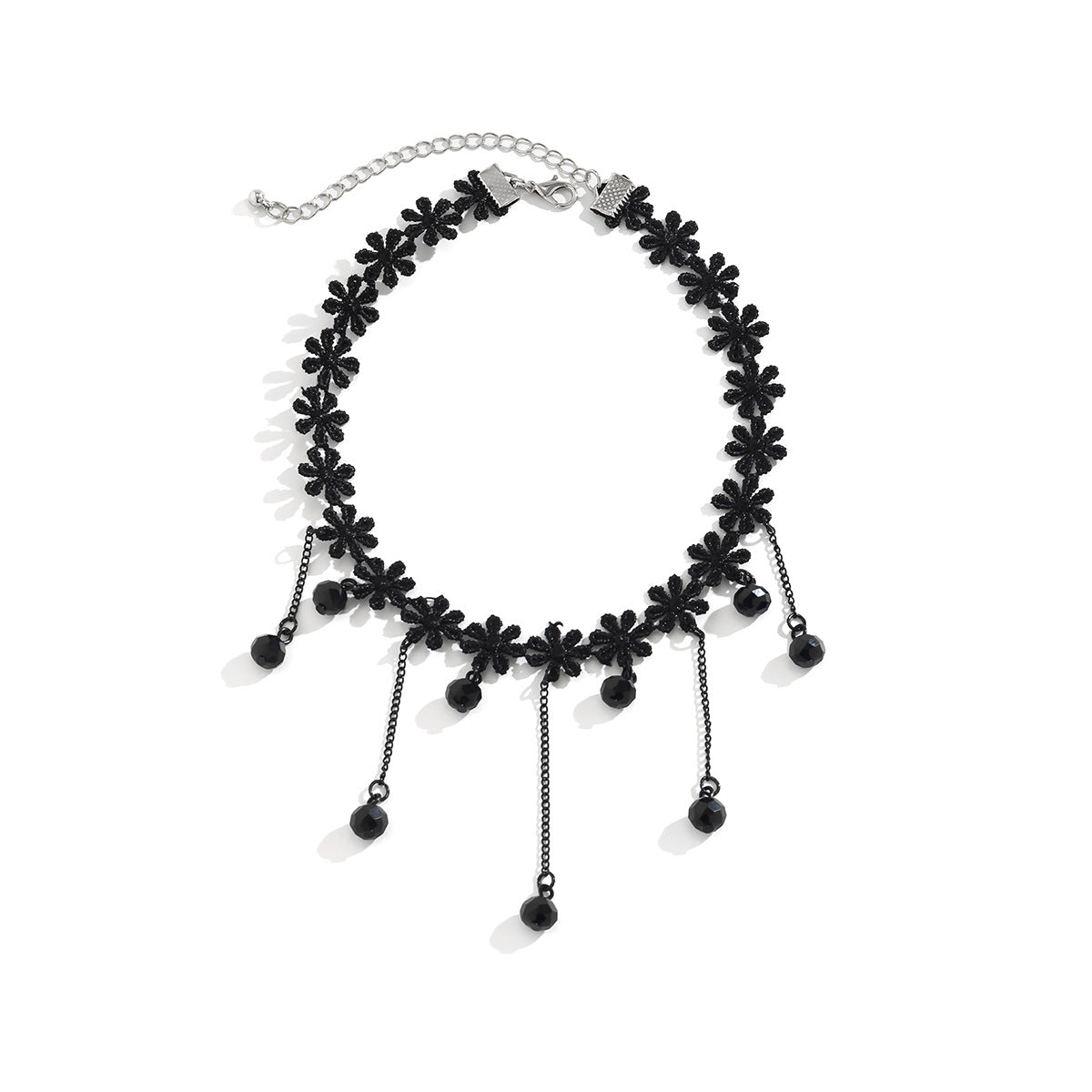 Damen Spitzen Choker Halskette mit Anhängern Shop Nory