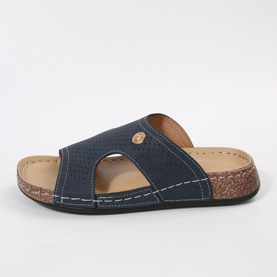 Damen Komfortable Clogs mit offenem Design