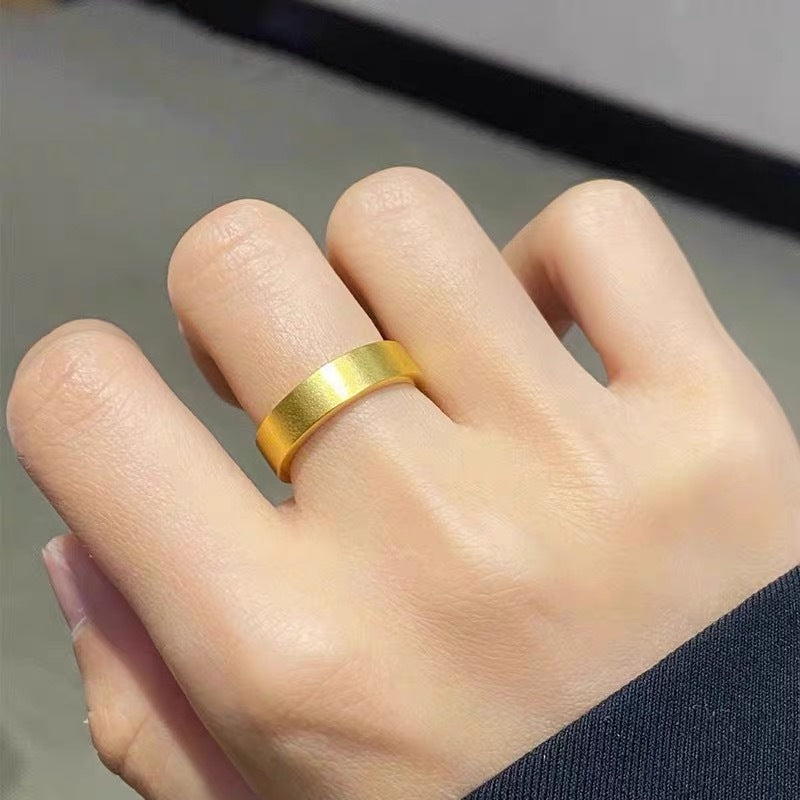 Damen Klassische Goldring Shop Nory