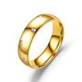 Herren Ring mit funkelnden Zirkonia Steinen und glänzender Oberfläche Shop Nory