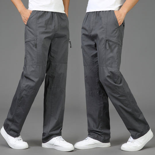 Damen Cargo-Hose mit elastischem Bund, verstärkten Nähten und multifunktionalen Taschen Shop Nory