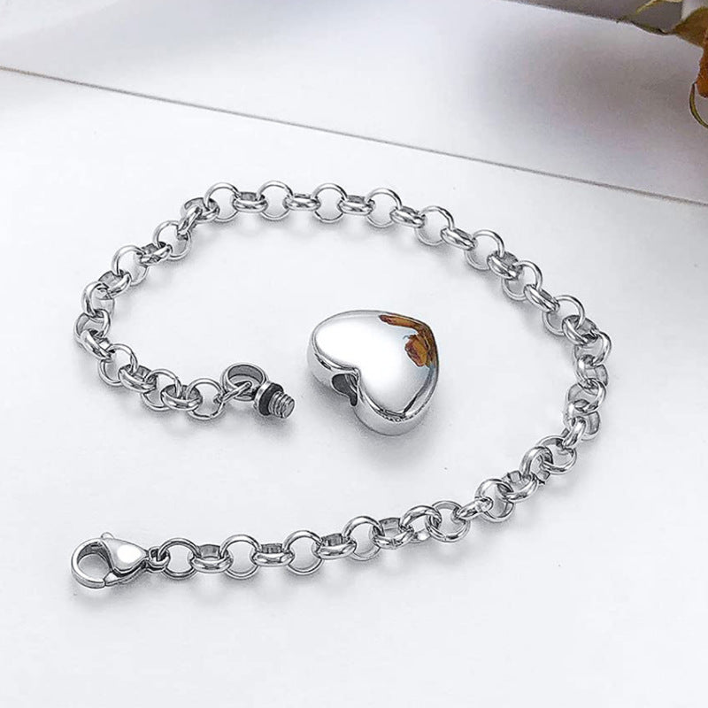 Damen Schmuckarmband mit Herzenanhänger Shop Nory