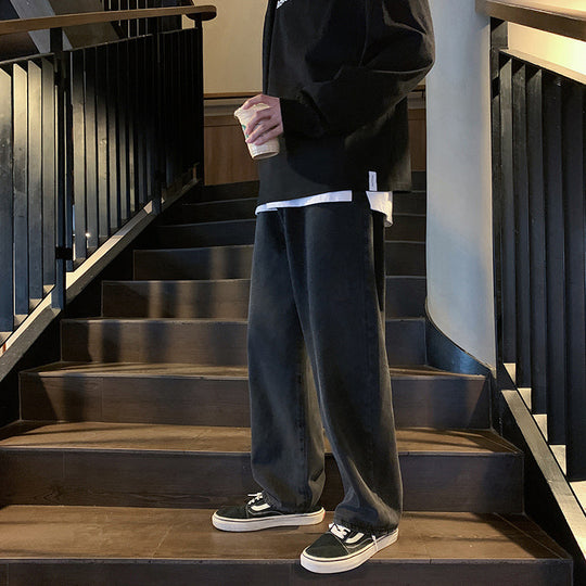 Herren Lässige Baggy-Jeans Shop Nory