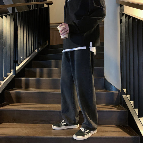 Herren Lässige Baggy-Jeans Shop Nory