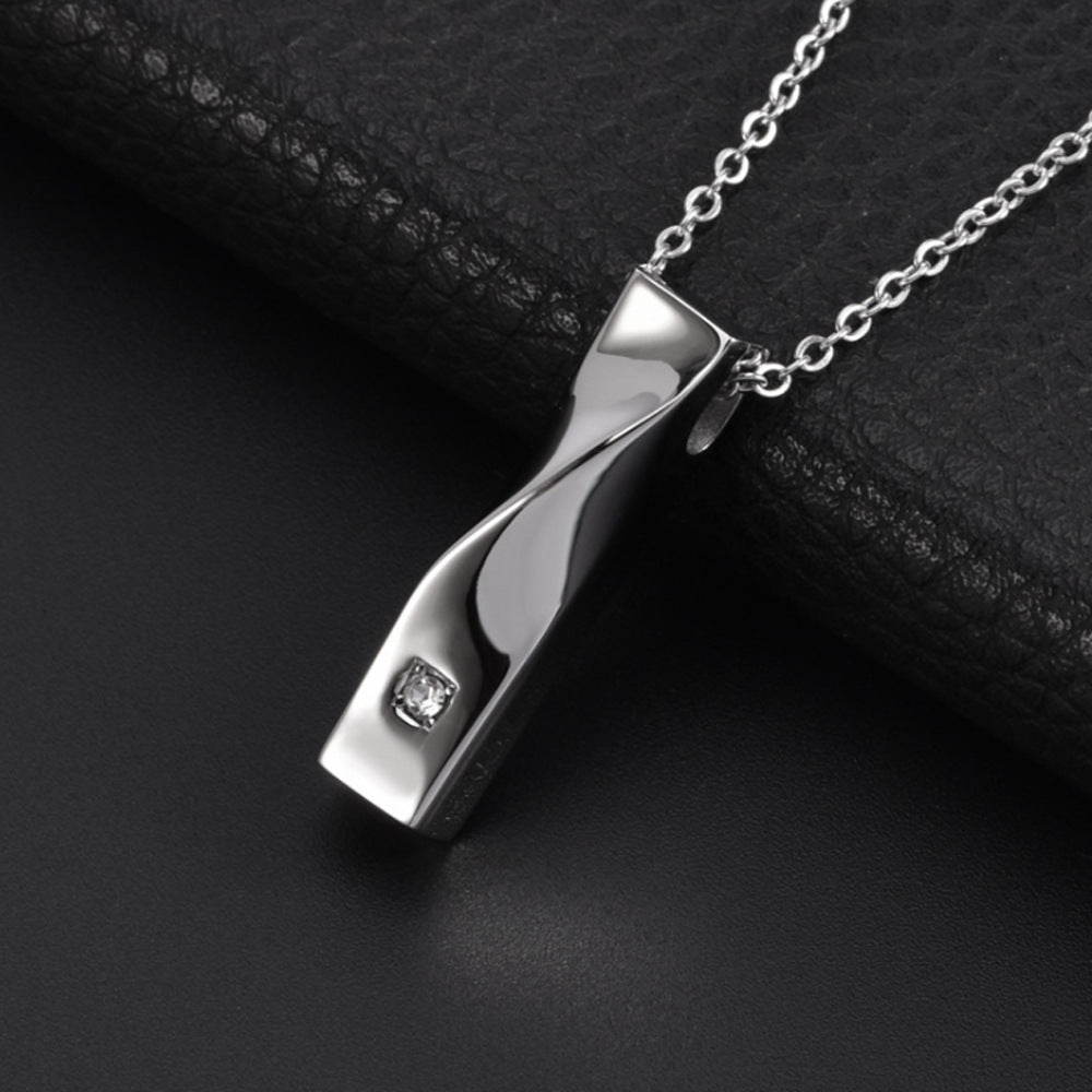 Damen eleganter Medaillon-Anhänger mit funkelndem Zirkon Shop Nory
