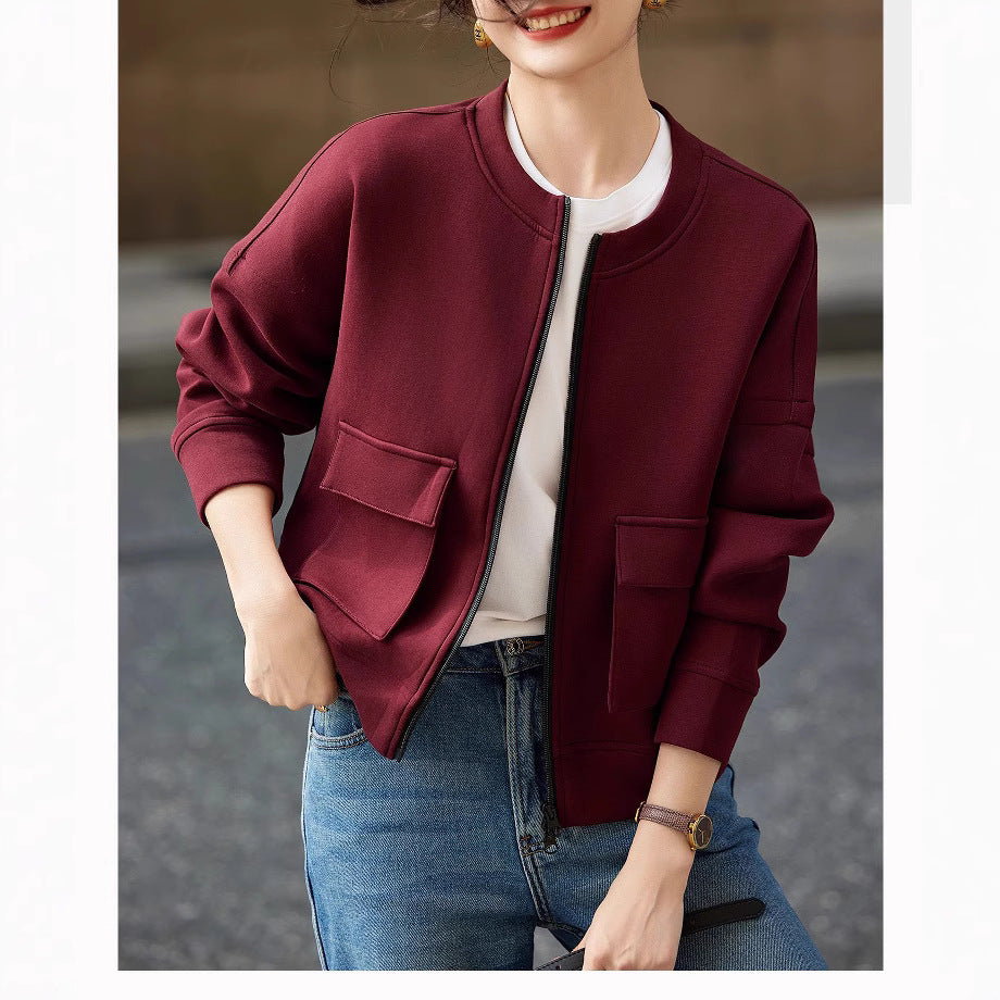 Damen Modische Oversized Sweatjacke Shop Nory