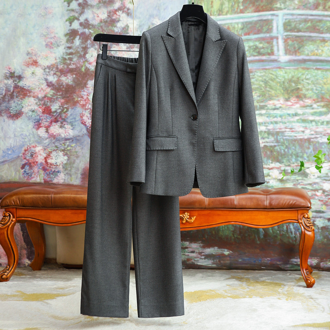 Damen Elegantes Blazer- und Hosen-Set Shop Nory
