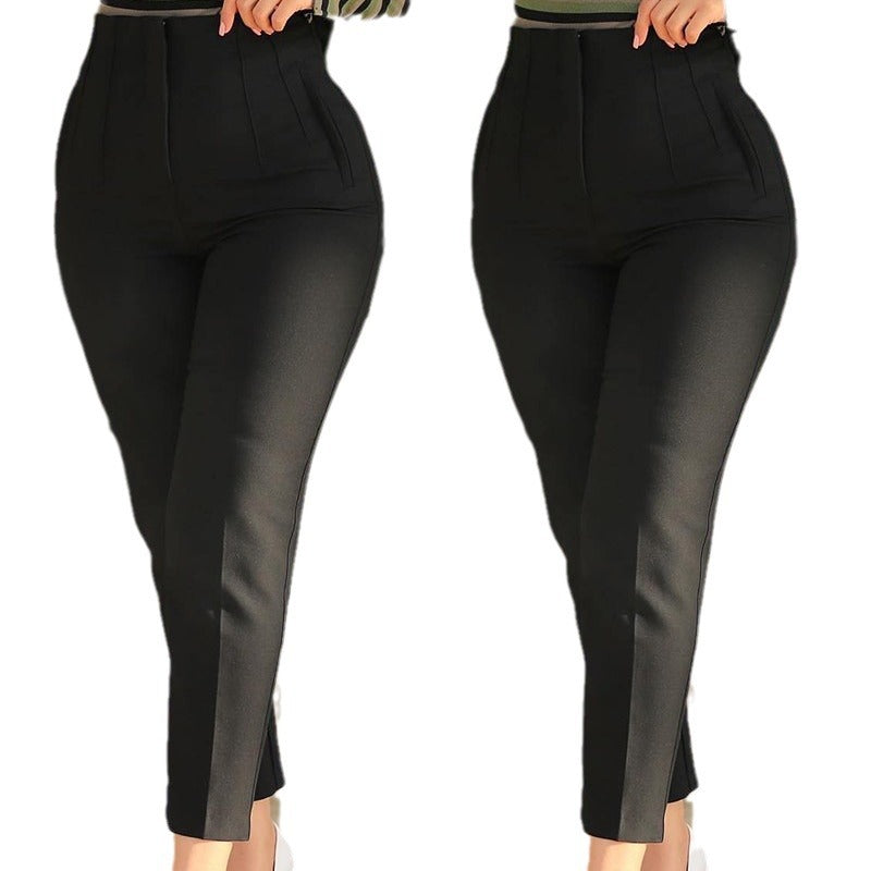 Damen High-Waist Hose elegant