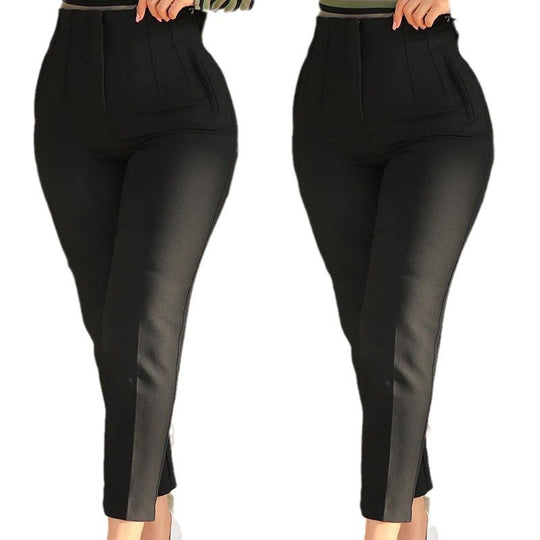 Damen High-Waist Hose elegant