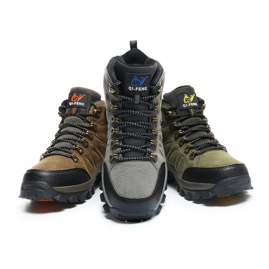 Herren Outdoor-Trekkingstiefel mit rutschfester Sohle und atmungsaktivem Obermaterial