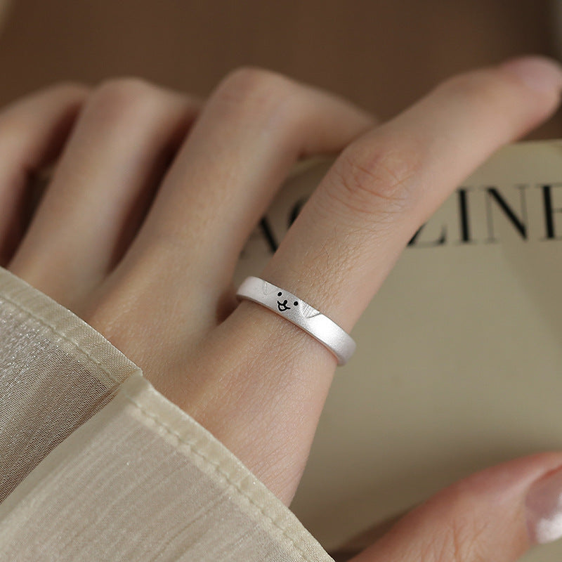 Damen Ring mit verspieltem Tiermotiv Shop Nory