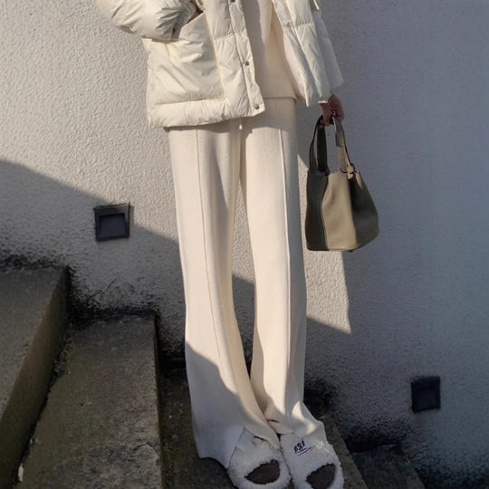 Damen Fließende Palazzo-Hose Shop Nory