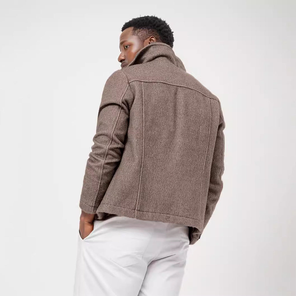 Herren Übergangsjacke im modernen Denim-Stil