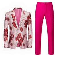 Fuchsia + Pfirsichrosa