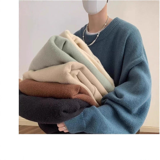 Damen Bequemer Oversize-Pullover Shop Nory