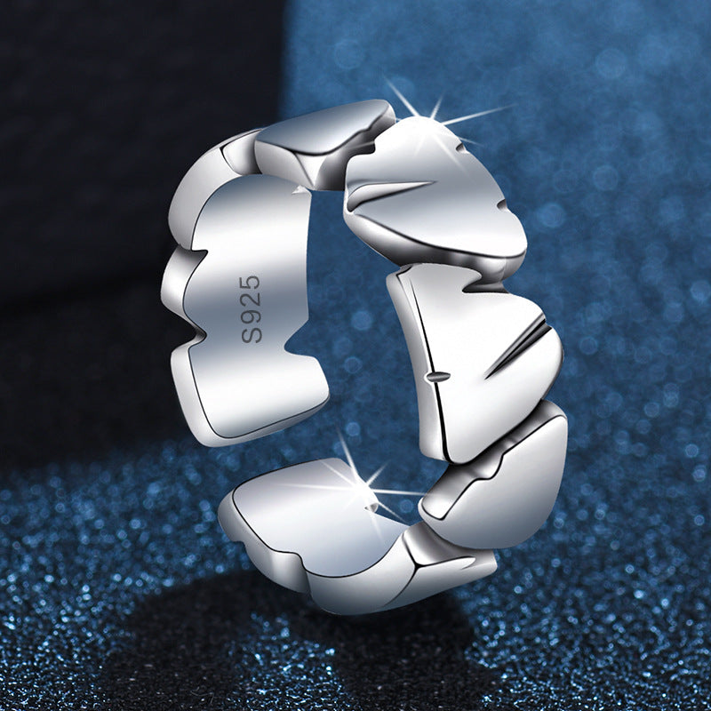 Damen Moderner Ring mit einzigartigem, geschmeidigem Design Shop Nory