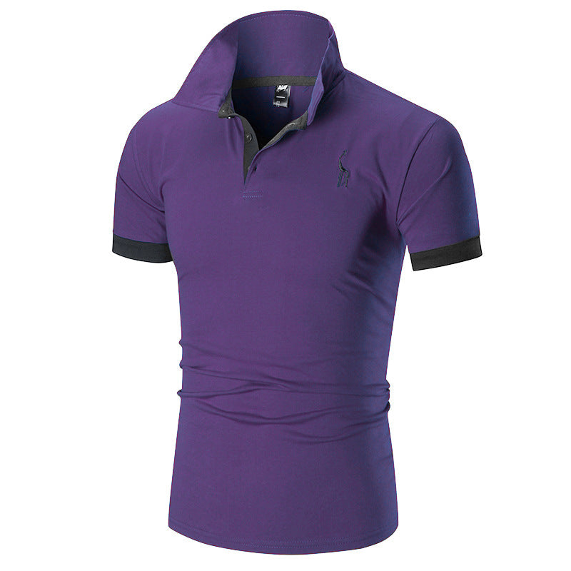 Herren Poloshirt mit modernem Kragen und figurbetonter Passform Shopnory
