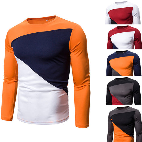 Herren Sportliches Langarm-Shirt mit innovativem Schnitt und atmungsaktivem Design Shopnory