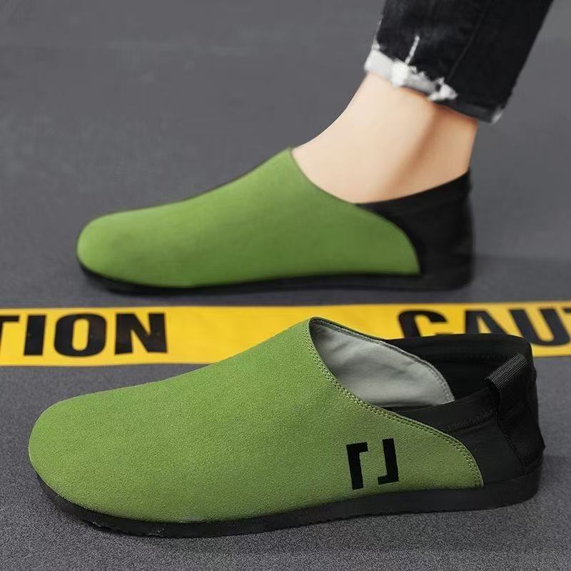 Herren Leichter Slip-On-Freizeitschuh mit elastischem Fersenriegel und flexibler Gummilaufsohle Shop Nory