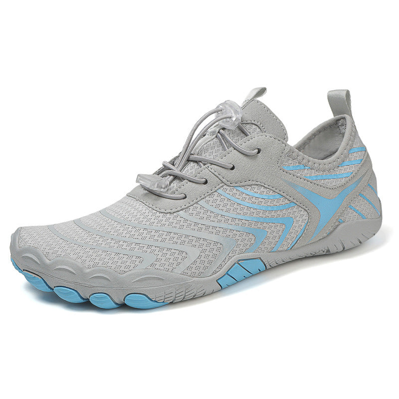 Damen Barfußschuhe mit rutschfester Sohle und elastischem Verschlusssystem
