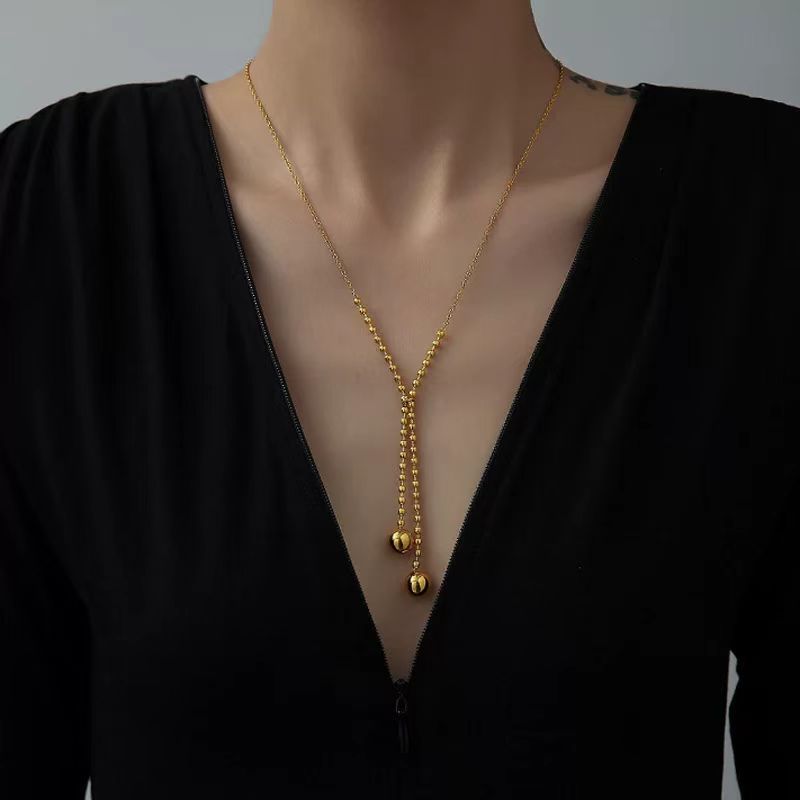 Damen Adjustable Ball Pendant Necklace Shop Nory