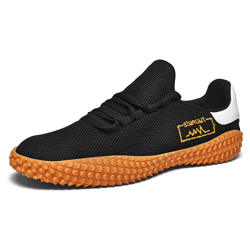 Herren Camouflage Strick-Sneaker mit griffiger Wabenprofilsohle und gepolstertem Knöchelkragen Shop Nory
