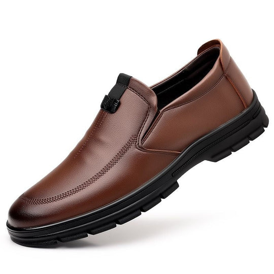 Herren Elegante Slip-On Lederschuhe mit ergonomischer Passform