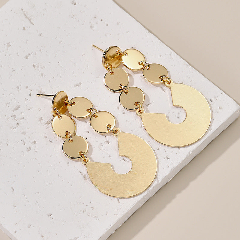 Damen Ohrringe mit modernem geometrischen Design Shop Nory