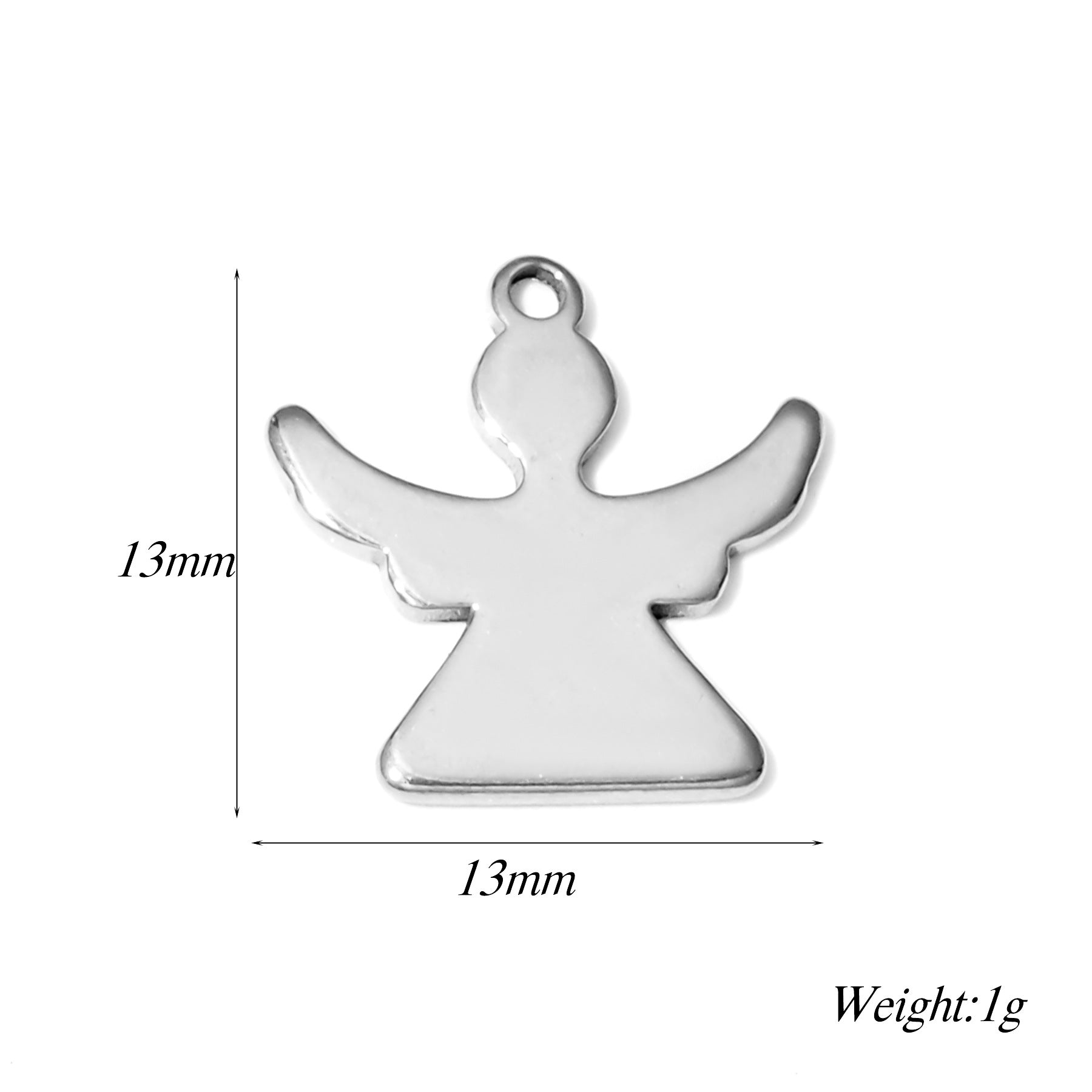 Damen Schmuckanhänger in herzförmigem Design aus Metall Shop Nory