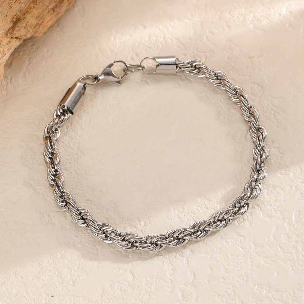 Damen Armband mit filigranem Blattdesign und Perlen Shop Nory