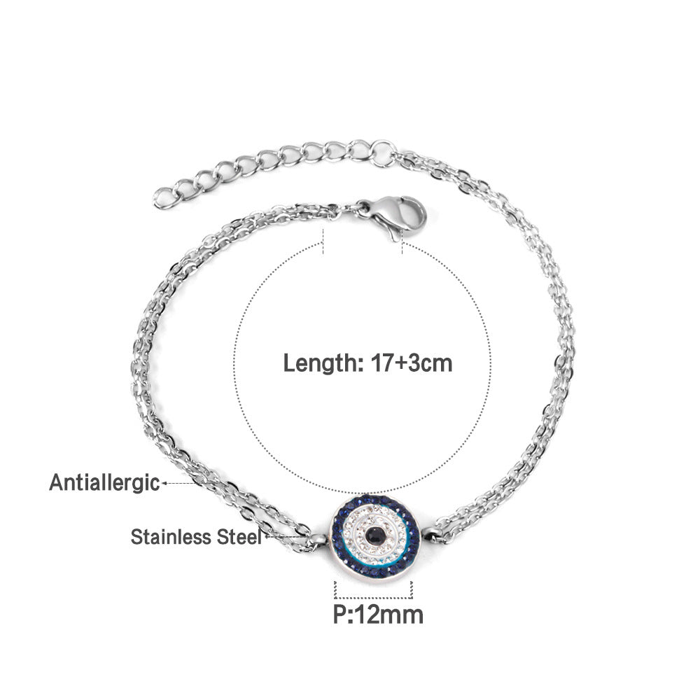 Damen Armband mit funkelnden Zirkonia-Akzenten und zeitgemäßem Design Shop Nory