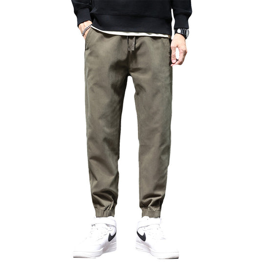 Herren Relaxed-Fit Joggerhose mit elastischem Bund, Kordelzug und Bündchen Shop Nory