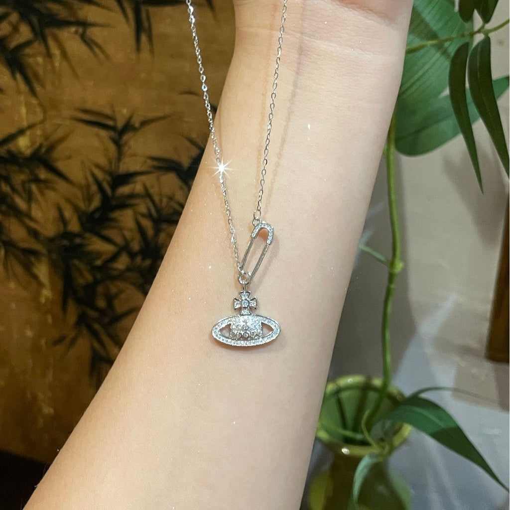 Damen modische Halskette mit kreativem Anhänger Shop Nory