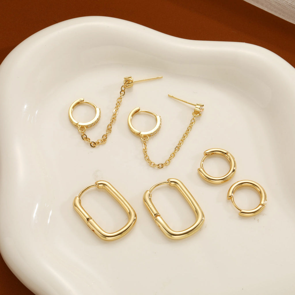 Damen Ohrringe Set mit einzigartigen Designs und verführerischen Akzenten Shop Nory