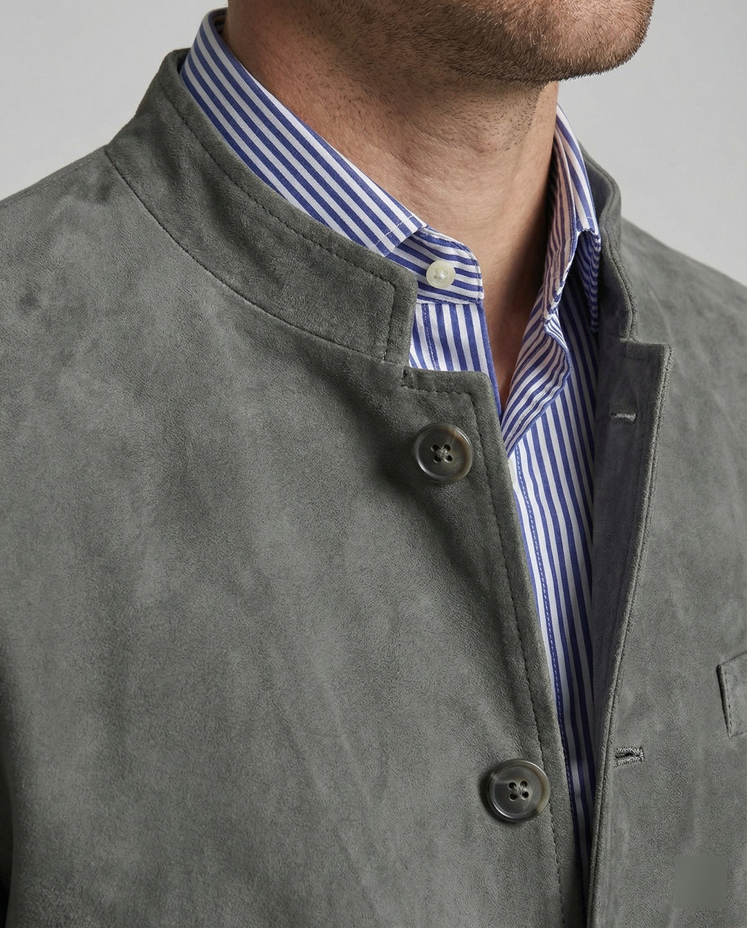 Herren Wildlederjacke modern