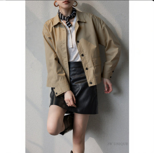 Damen Modische Utility-Jacke mit vielseitigem Design Shop Nory