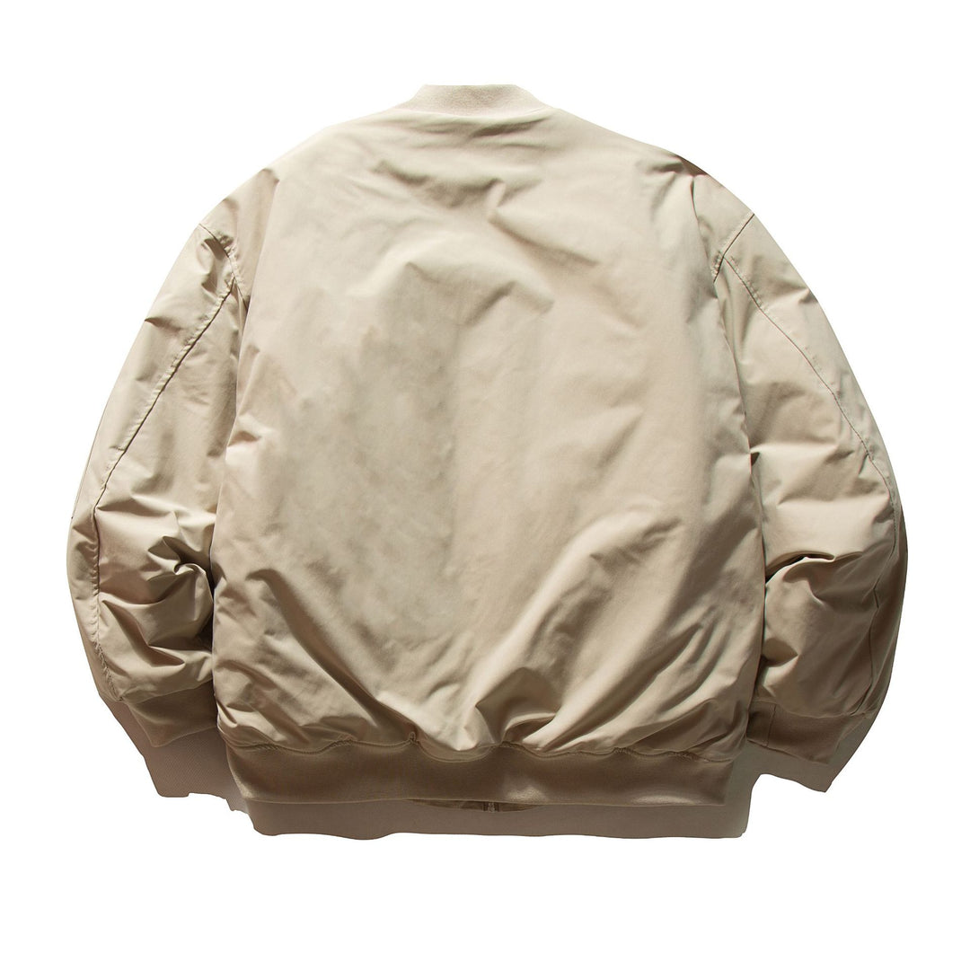 Herren Gepolsterte Bomberjacke im MA-1 Stil mit Ärmel‑Utilitytasche Shop Nory