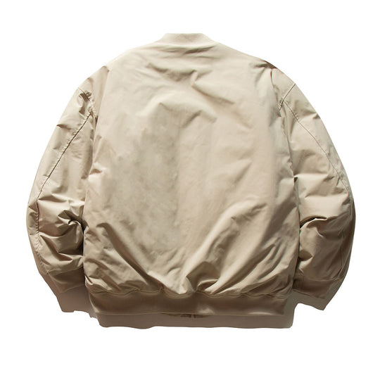 Herren Gepolsterte Bomberjacke im MA-1 Stil mit Ärmel‑Utilitytasche Shop Nory