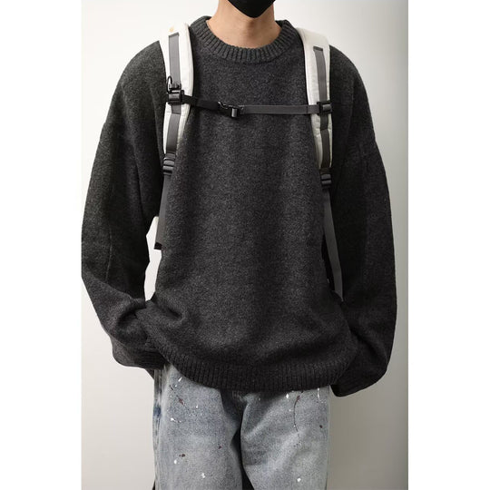 Herren Lockerer Strickpullover Shop Nory