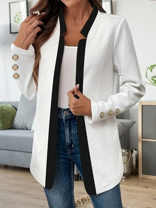 Damen Elegante und modische Blazerjacke