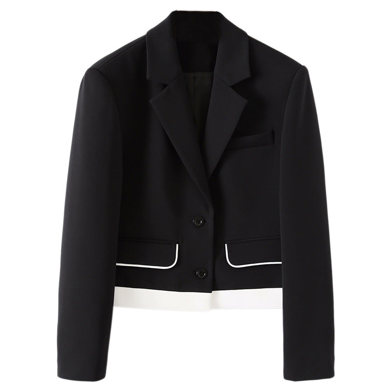 Damen Modischer Blazer mit strukturierter Oberfläche Shop Nory