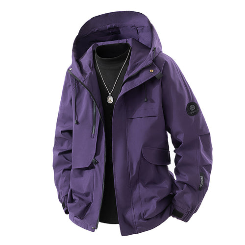 Herren Hochwertige Funktionsjacke mit Kapuze Shop Nory