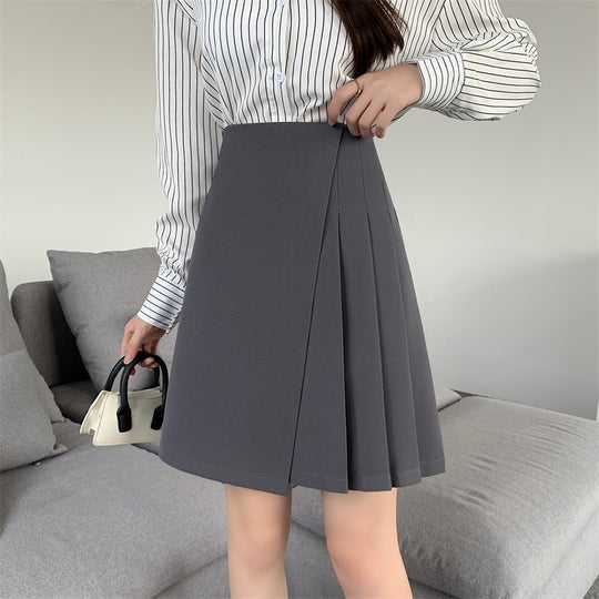 Damen Plissierter Minirock mit hoher Taille Shop Nory