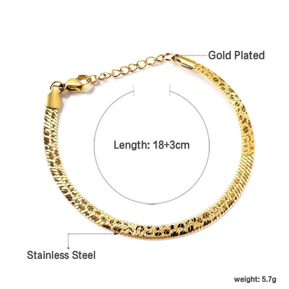 Damen elegante Armkette mit funkelndem Kristall Shop Nory